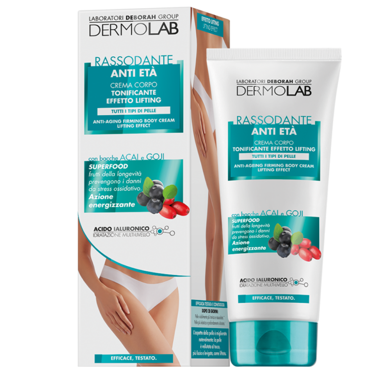 CREMA CORPO RASSODANTE ANTI-ETÀ - tonificante effetto lifting