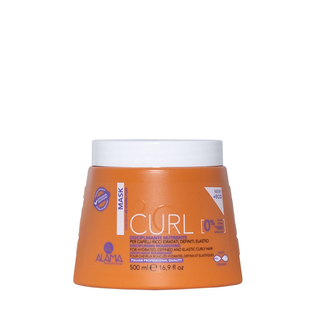 Maschera per capelli ricci o mossi