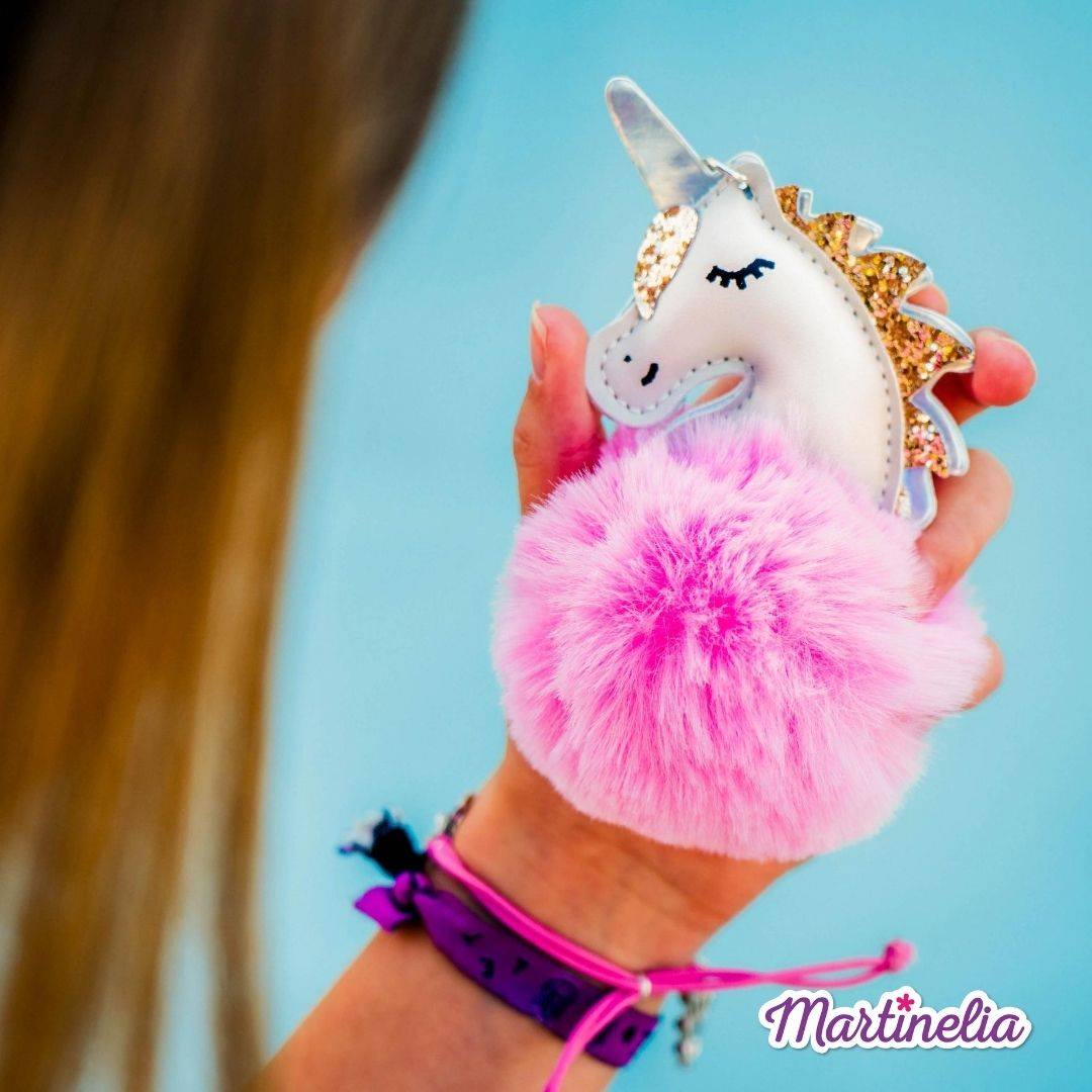 UNICORN MAGIC PELUCHE - Soffice ciondolo a unicorno