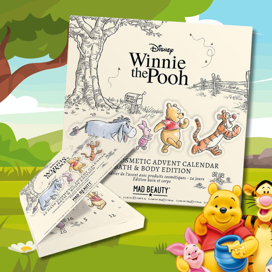 MAD BEAUTY | DISNEY WINNIE THE POOH – Calendario dell’Avvento 24 Caselle, Vegan Friendly