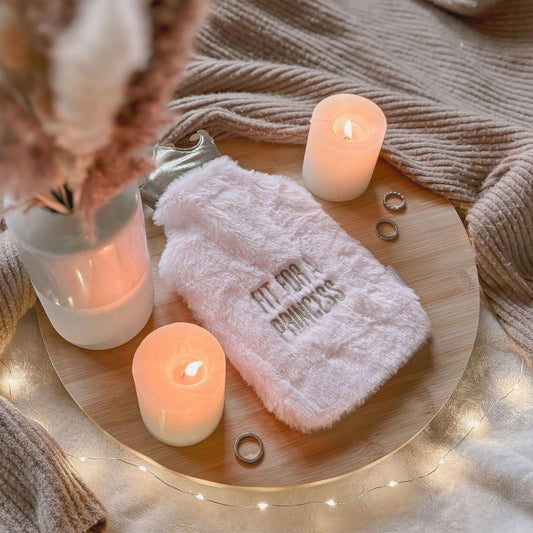 DISNEY PRINCIPESSE – Borsa dell’Acqua Calda con Rivestimento in Peluche