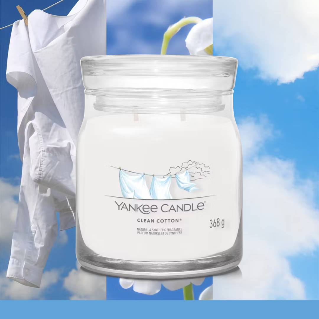 YANKEE CANDLE | Collezione Signature - CLEAN COTTON