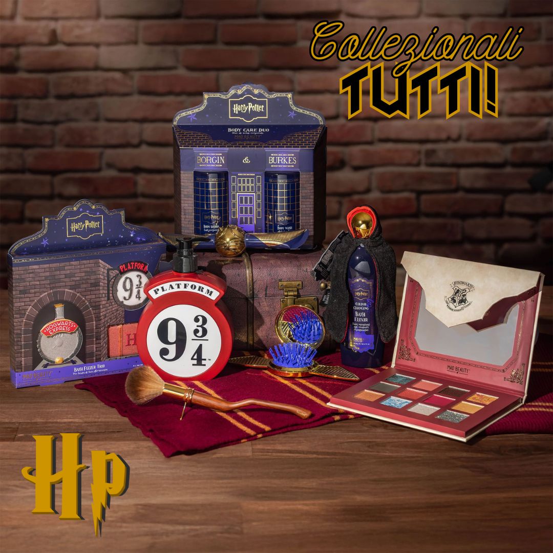 HARRY POTTER - Bagnoschiuma Cambia Colore con Mantello 300ml