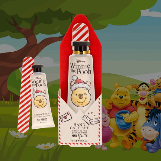 DISNEY WINNIE THE POOH X-MAS | Set Cura Mani - Crema al Miele & Lima Unghie