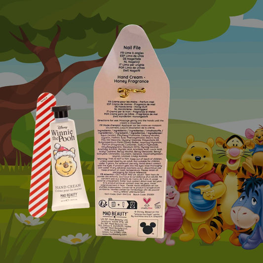 DISNEY WINNIE THE POOH X-MAS | Set Cura Mani - Crema al Miele & Lima Unghie