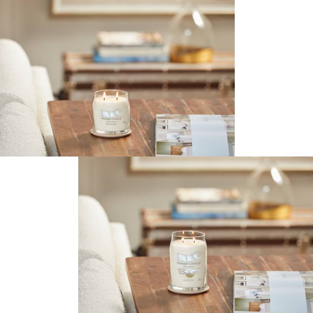 YANKEE CANDLE | Collezione Signature - CLEAN COTTON