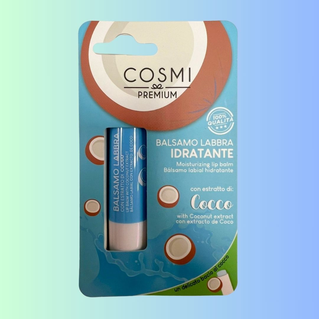 COSMI BALSAMO LABBRA IDRATANTE | un delicato bacio al Cocco