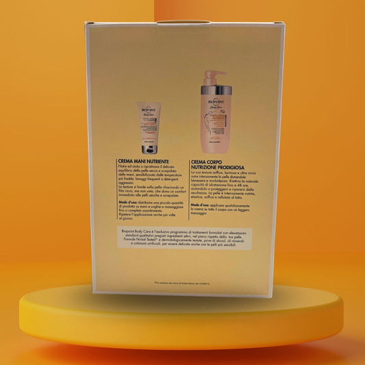 BIOPOINT SOFTNESS DUO – Crema Corpo Nutrizione Prodigiosa + Crema Mani Nutriente