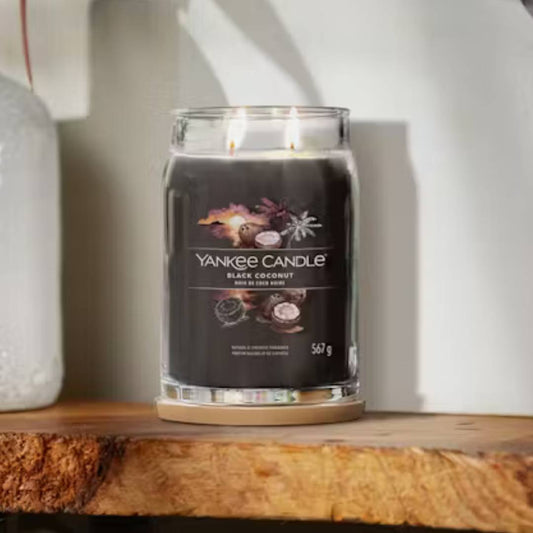 YANKEE CANDLE | Collezione Signature - BLACK COCONUT