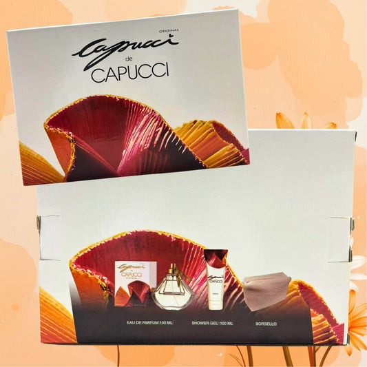 CAPUCCI de CAPUCCI COFANETTO - EDP Donna 100ml + Shower Gel 100ml + Borsello