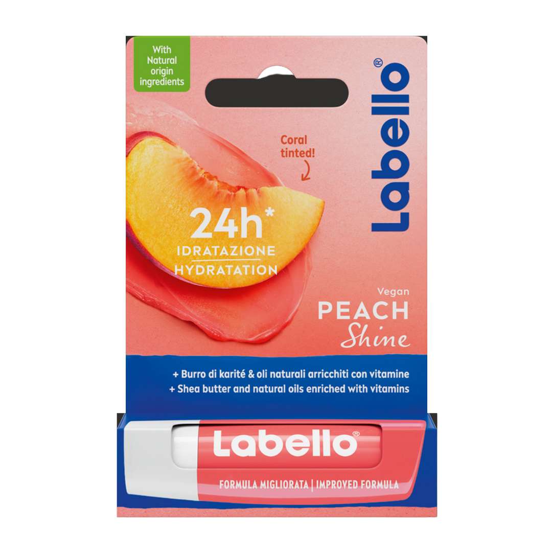 PEACH SHINE - Balsamo labbra alla pesca
