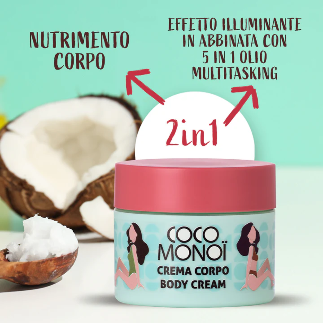 COCO MONOÏ 2in1 Crema corpo - Nutriente & Illuminante 250ml