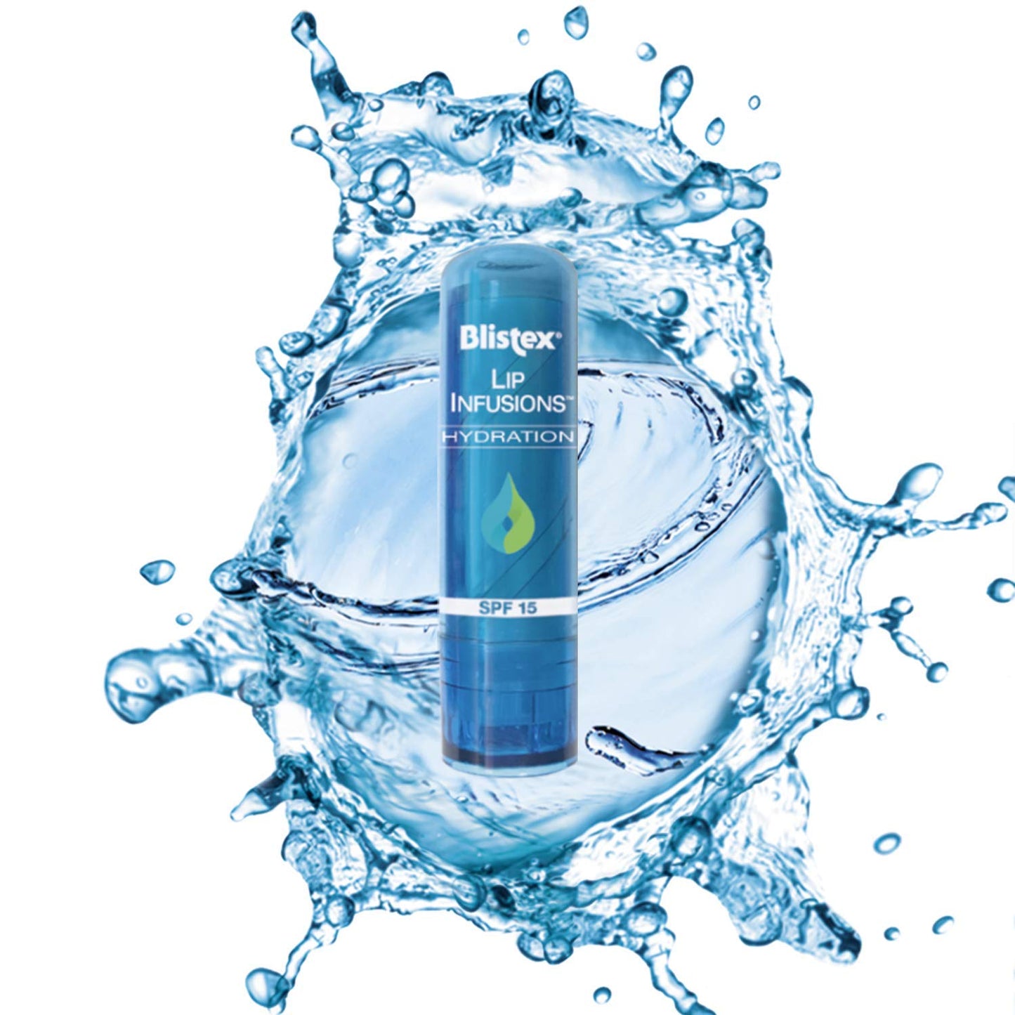 LIP INFUSIONS | Hydration 24H + SPF15 - Balsamo labbra con acido ialuronico, Vitamina E ed F