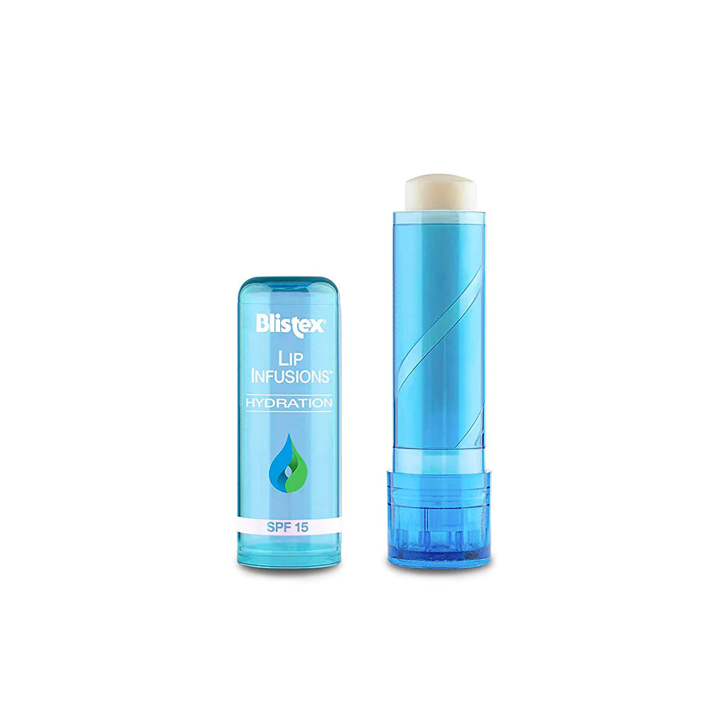 LIP INFUSIONS | Hydration 24H + SPF15 - Balsamo labbra con acido ialuronico, Vitamina E ed F