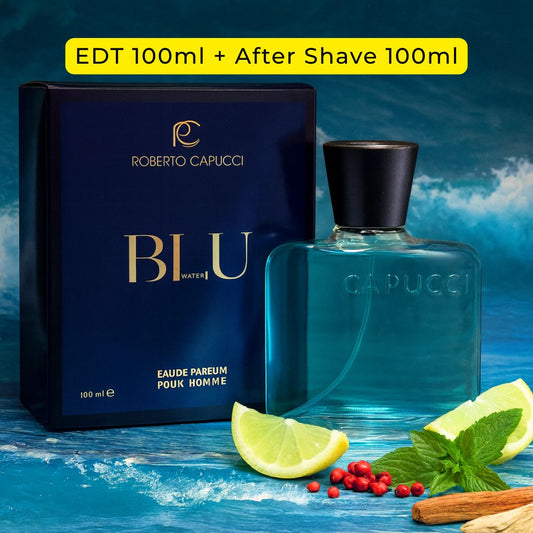 CAPUCCI BLU WATER - Eau de Parfum Uomo / After Shave 100ml