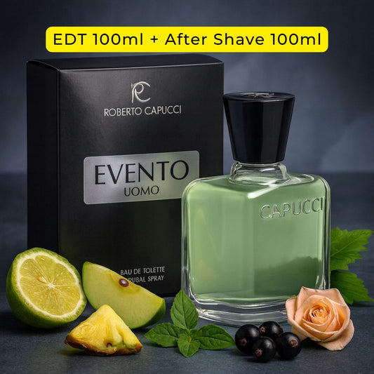 CAPUCCI EVENTO - Eau de Toilette Uomo / After Shave 100ml