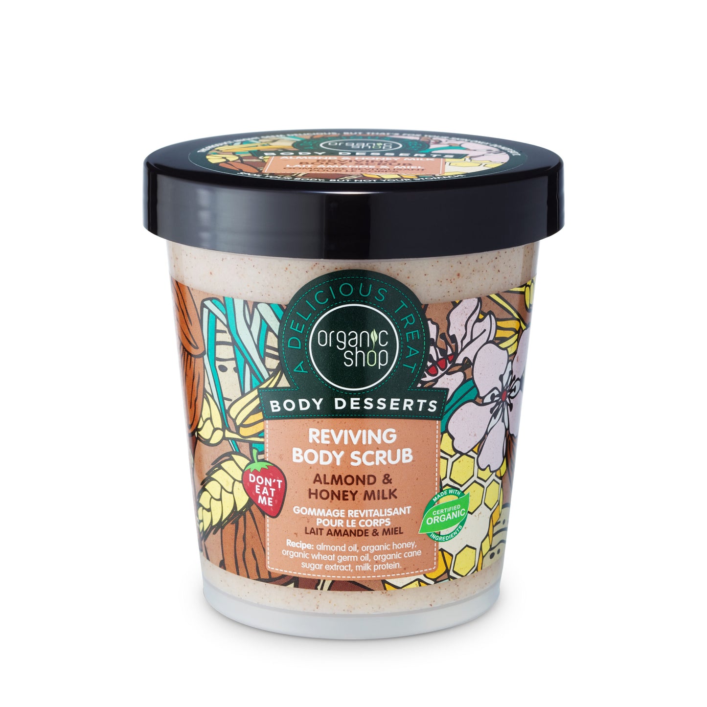 BODY DESSERTS | SCRUB CORPO RIVITALIZZANTE - Mandorle e Miele