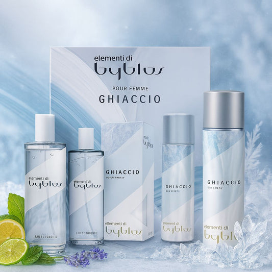 GHIACCIO | Elementi di Byblos - Set Donna Eau de Toilette 120ml + Deodorante Spray 150ml