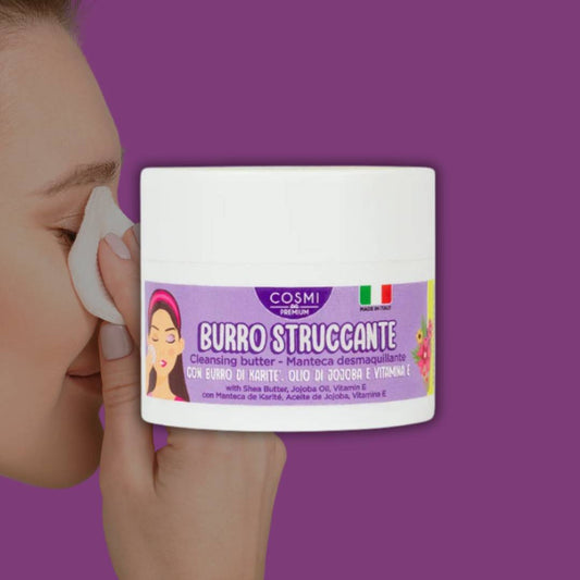 BURRO STRUCCANTE - con Burro di Karité, Olio di Jojoba e Vitamina E