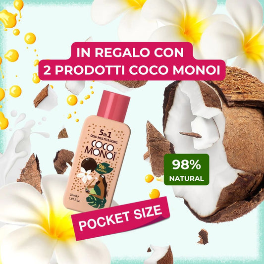 COCO MONOÏ 5 in 1 Olio multitasking 30ml - Pocket size