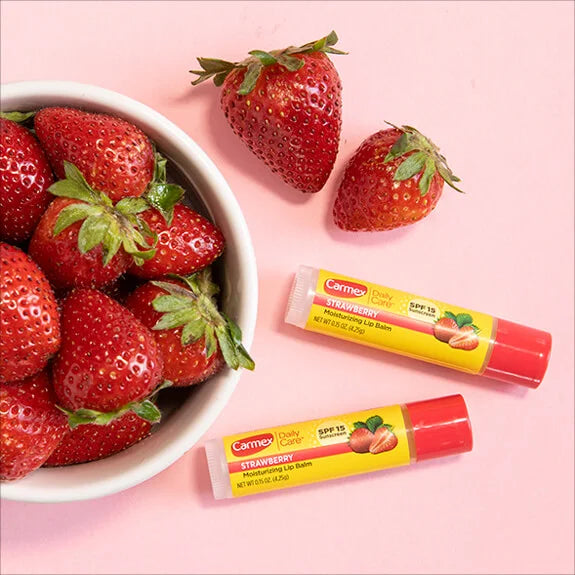 CARMEX DAILY CARE FRAGOLA - Balsamo labbra in stick protezione sole
