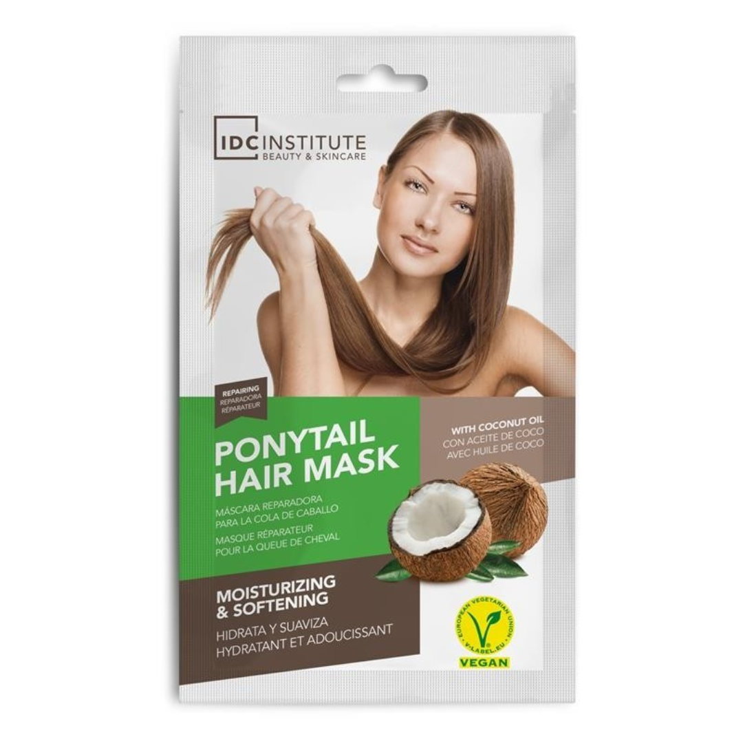 IDC - Maschera per capelli con olio di cocco idratante ed ammorbidente