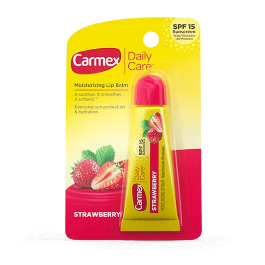 CARMEX DAILY CARE FRAGOLA - Balsamo labbra in tubetto protezione sole