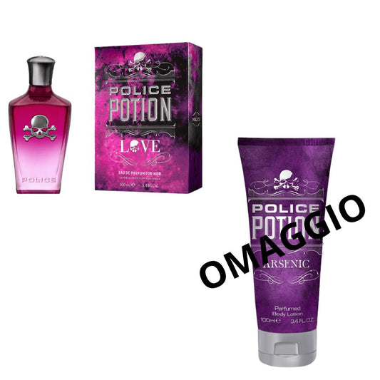 POLICE POTION LOVE FOR HER EDP 100 ML VAPO+OMAGGIO