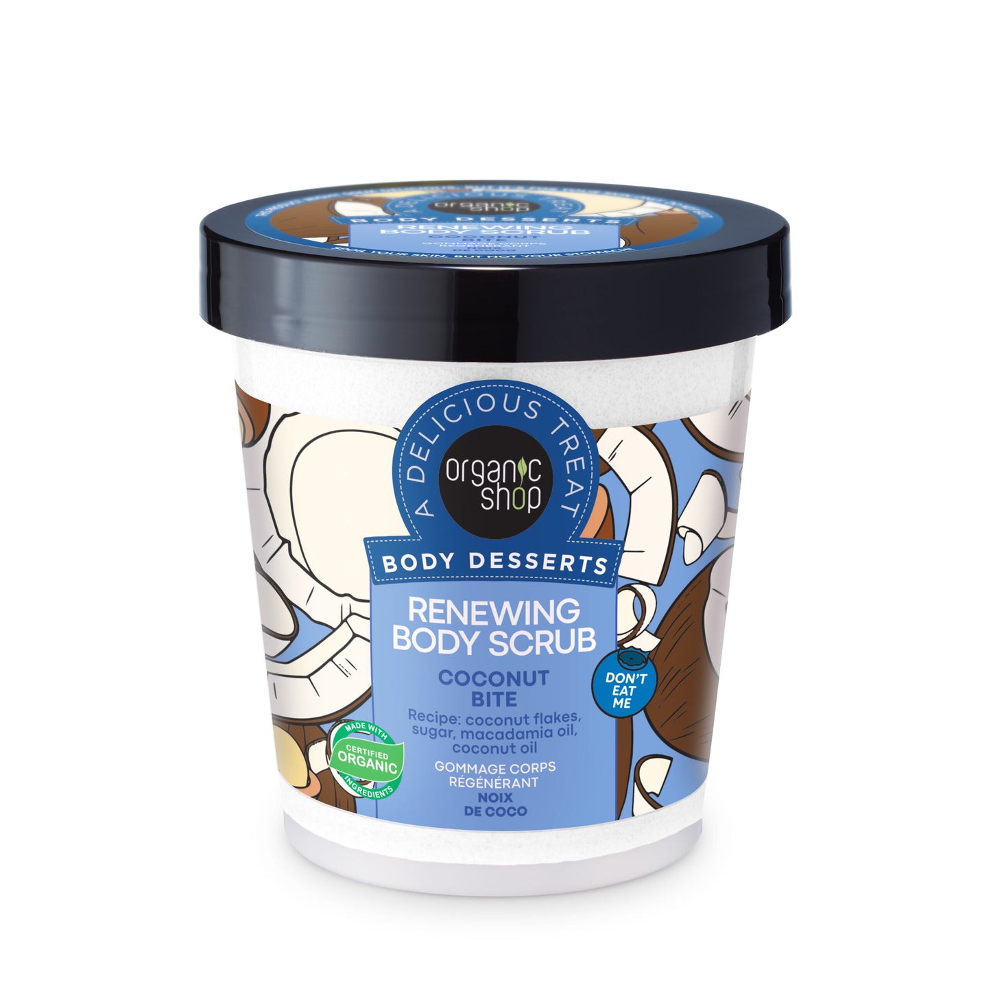 BODY DESSERTS | SCRUB CORPO RINNOVATORE - Fiocchi di Cocco