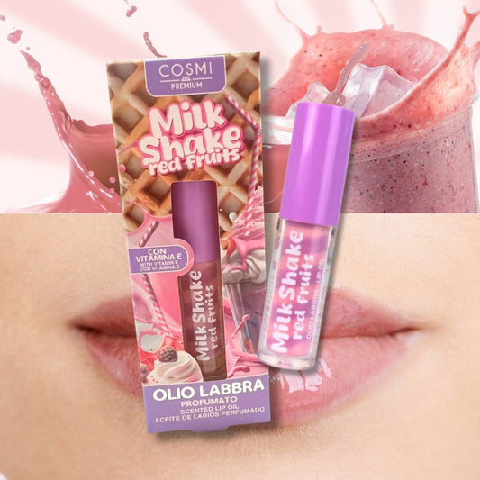 MILK SHAKE RED FRUITS - Olio Labbra Profumato con Vitamina E