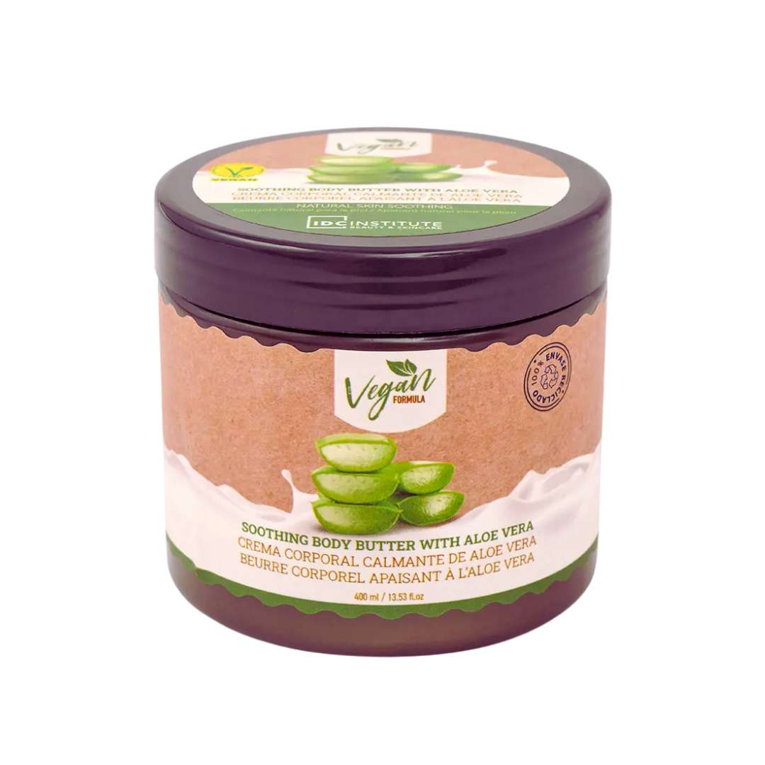IDC ISTITUTE - Burro corpo VEGAN ALOE VERA 400ML