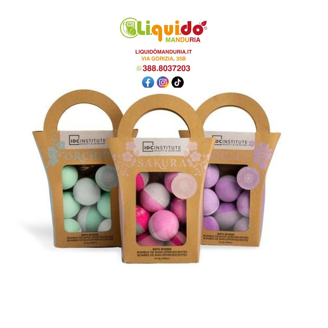 IDC - Institute 8 Bombe Bagno ZEN da 15gr