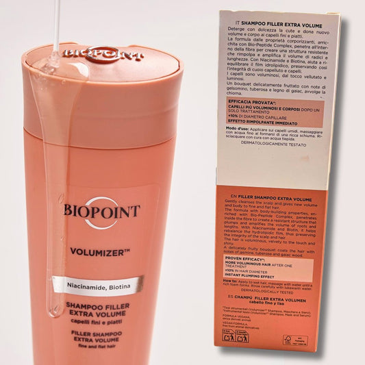 BIPOINT VOLUMIZER – Shampoo Filler ExtraVolume 200 ml