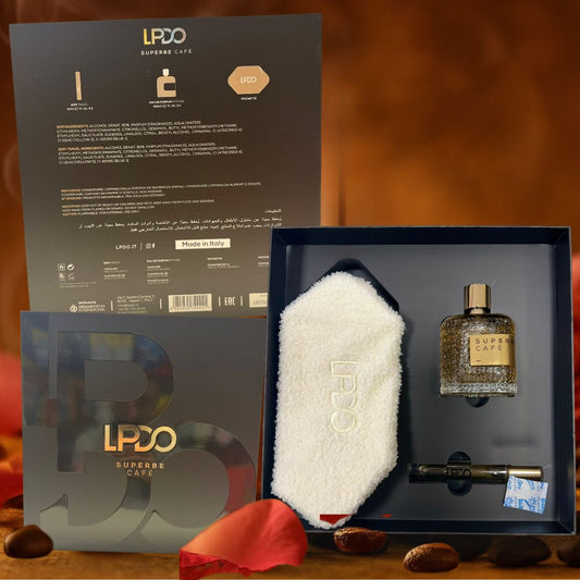 LPDO COFANETTO SUPERBE CAFÈ - Eau de Parfum Intense 100ML + 10ML + Pochette