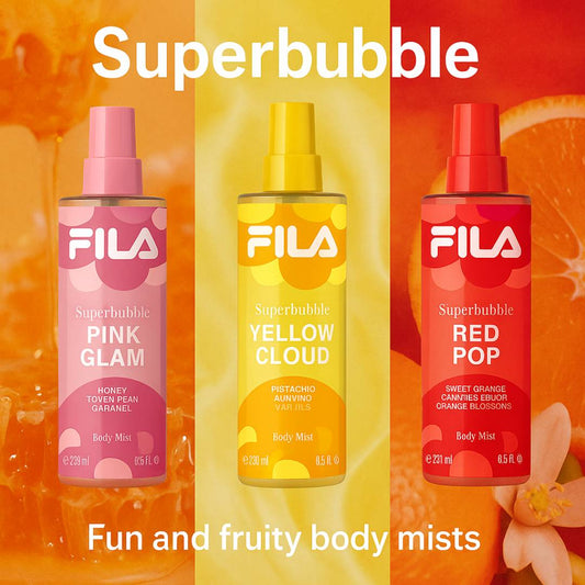 FILA SUPERBUBBLE | RED POP  – Body Mist 250 ml