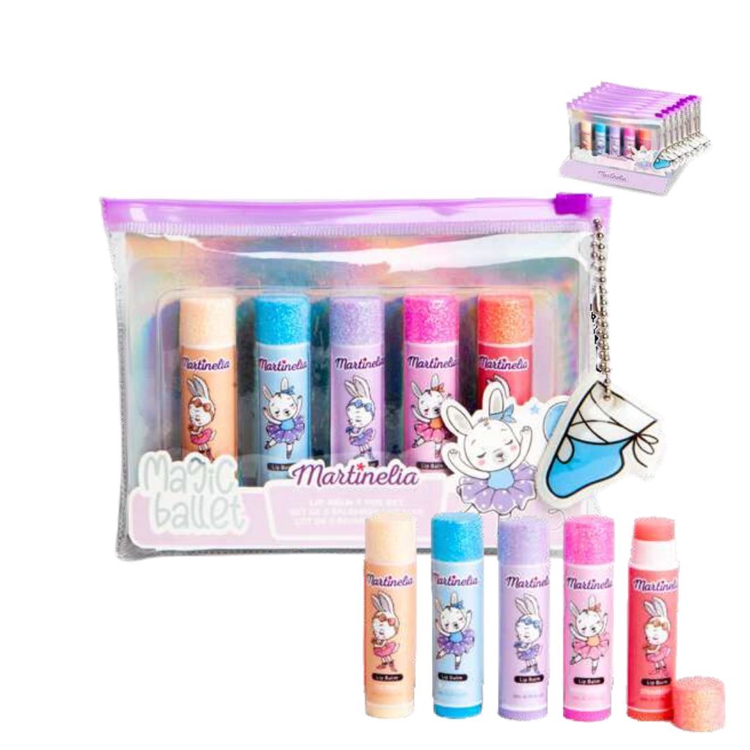 MARTINELIA | MAGIC BALLET - kit balsami labbra colorati