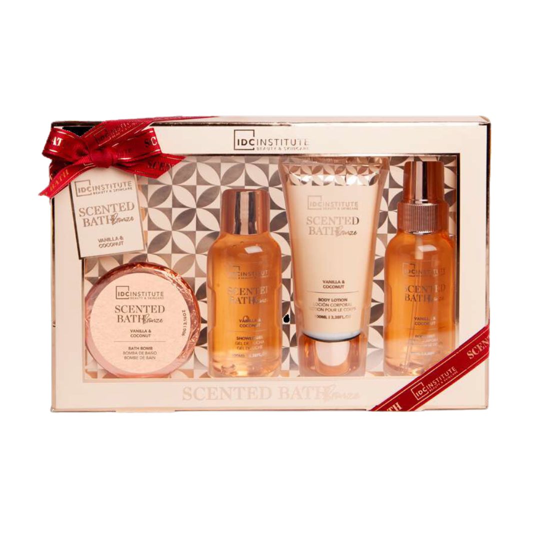 SCENTED BATH BRONZE | Kit corpo- vaniglia e cocco