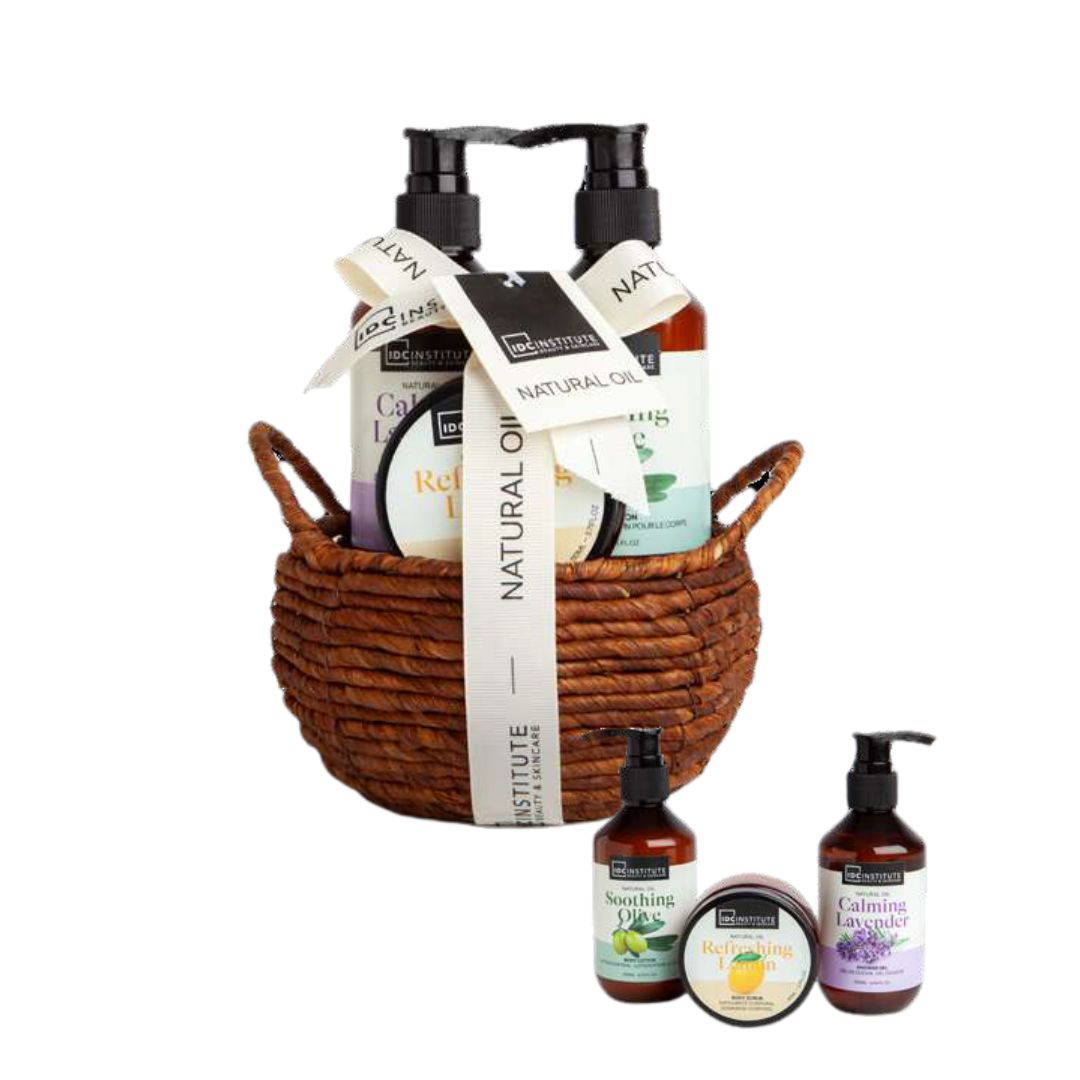 IDC -CESTO SPA NATURAL OIL | Kit da bagno