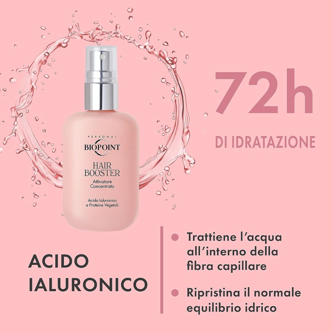 HAIR BOOSTER - ATTIVATORE CONCENTRATO - Con Acido Ialuronico