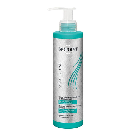 BIOPOINT MIRACLE LISS -  CREMA LISCIO MIRACOLOSO 72 ORE SENZA RISCIACQUO