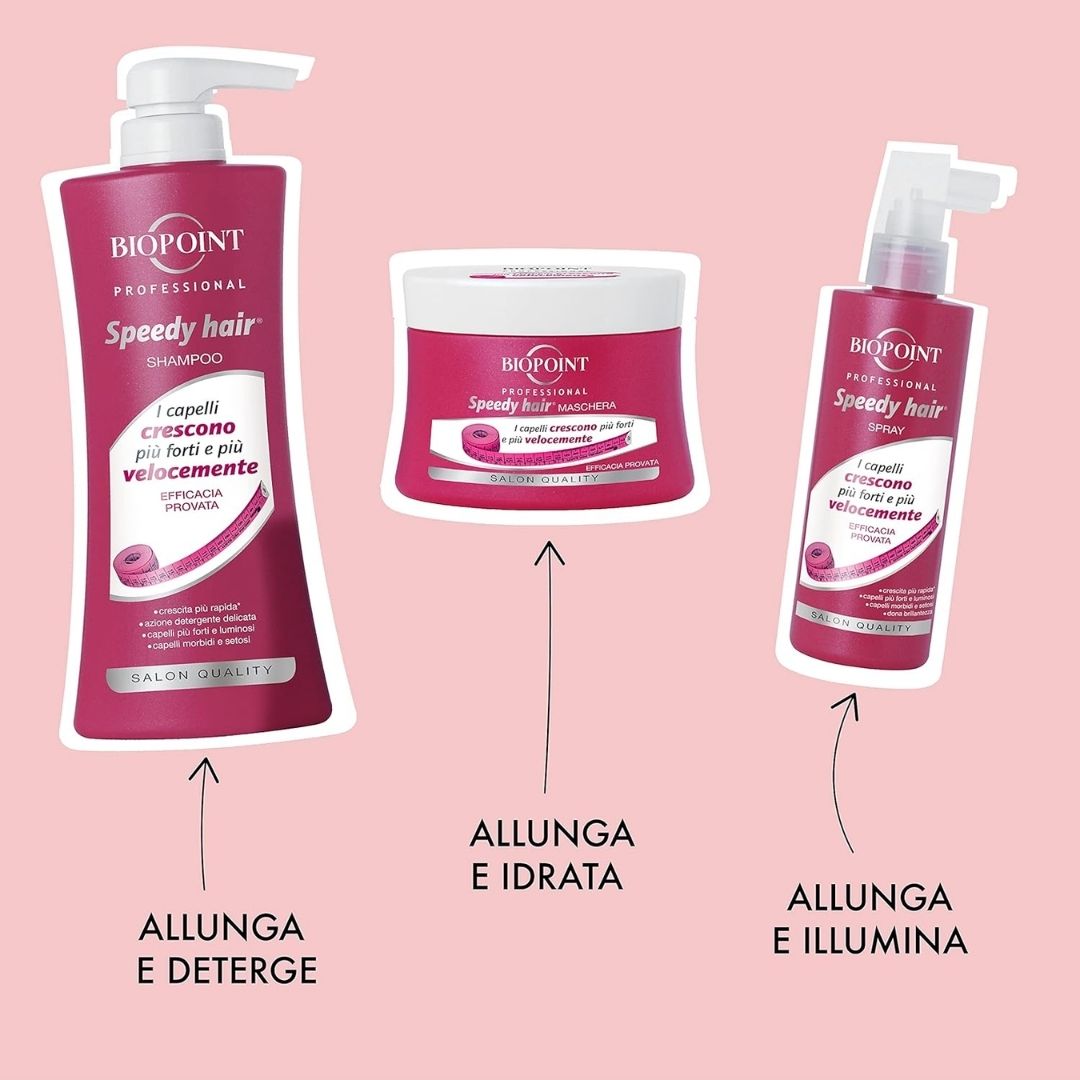 BIOPOINT PROFESSIONAL HAIR PROGRAM - SPRAY SPEEDY HAIR - Per una crescita più rapida