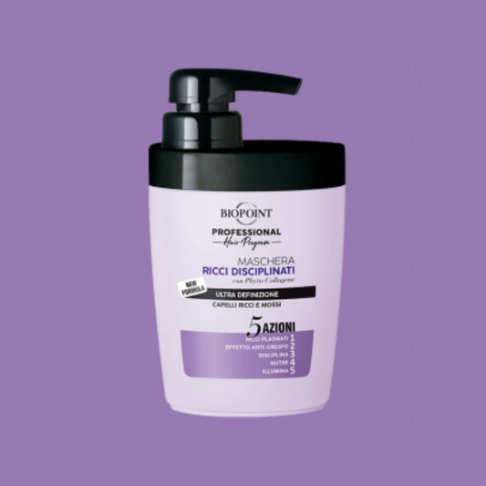 BIOPOINT PROFESSIONAL HAIR PROGRAM - MASCHERA RICCI DISCIPLINATI