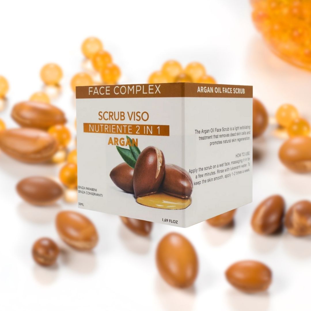 SCRUB VISO 2IN1 NUTRIENTE ARGAN