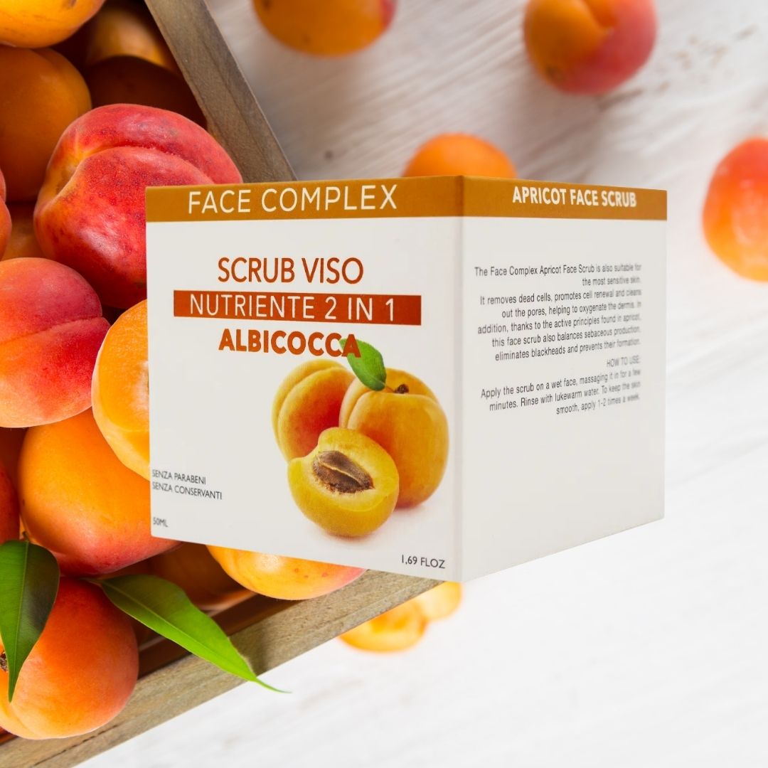 SCRUB VISO 2IN1 NUTRIENTE ALBICOCCA