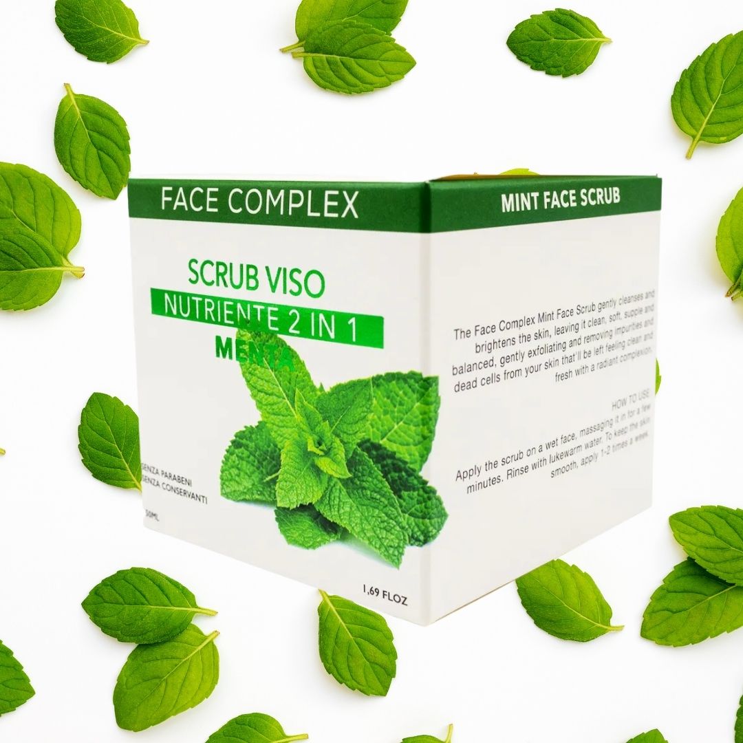 SCRUB VISO 2IN1 NUTRIENTE MENTA