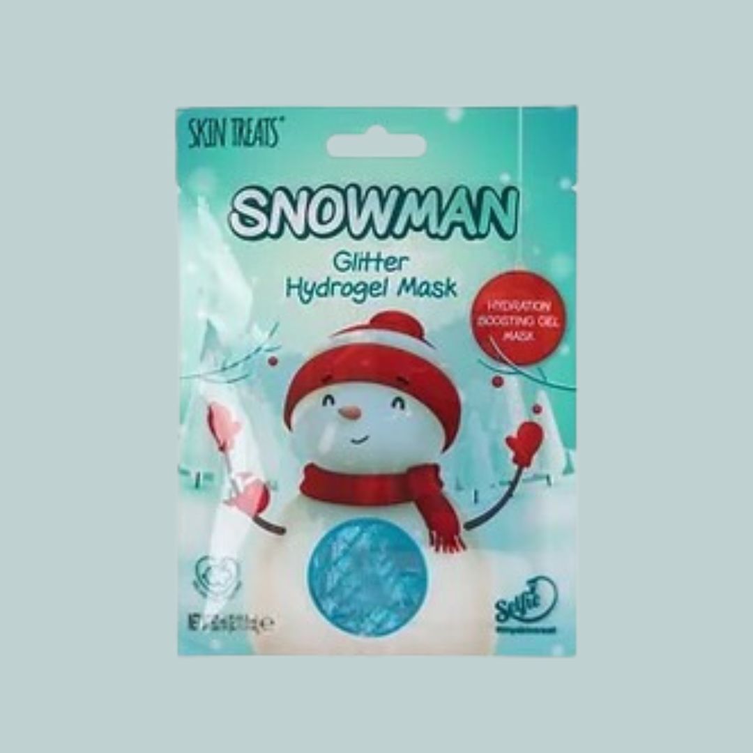 SNOWMAN MASKS - Maschere viso hydrogel glitter