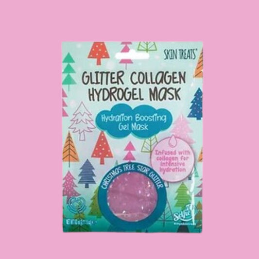 CHRISTMAS MASKS - Maschere viso hydrogel glitter