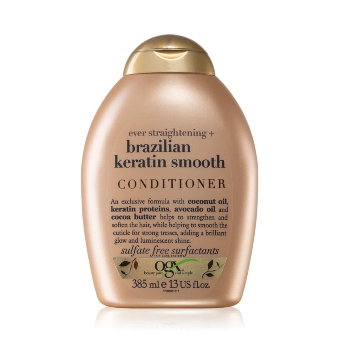 Balsamo lisciante per capelli brillanti e morbidi - Con Cheratina 385ml