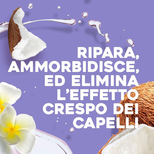 MASCHERA RISTRUTTURANTE - Olio Miracoloso di Cocco per Capelli Danneggiati 385 ml