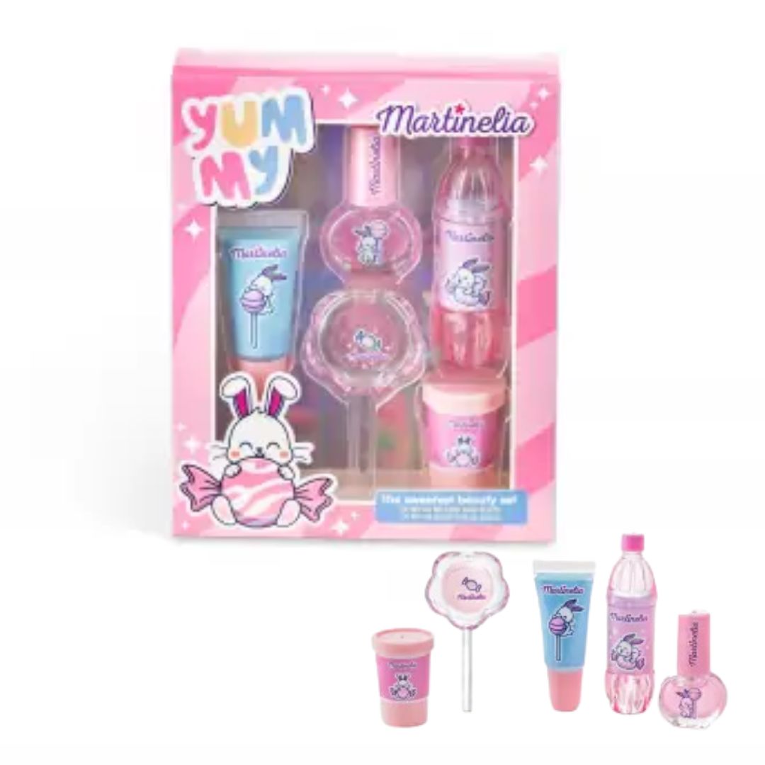 MARTINELIA - YUM MY - SET DI LUCIDA LABBRA E SMALTO